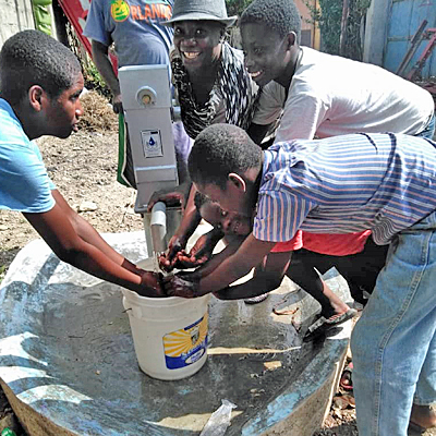 Thrilling feel of "icy" water!