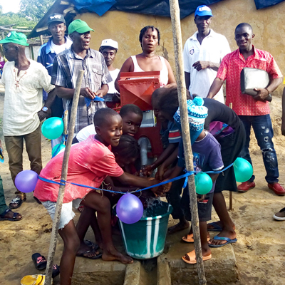 Children at New Well