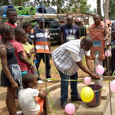 New village well