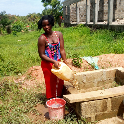 Old Contaminated Dug Well