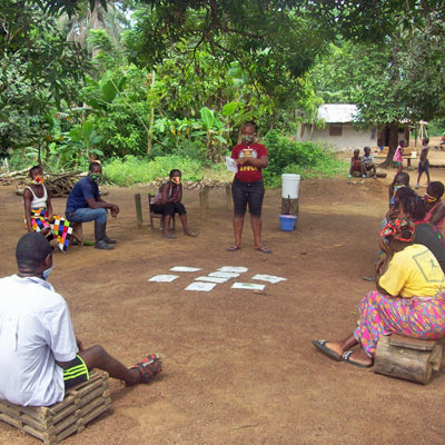 Health & Hygiene Workshop practicing Social Distancing