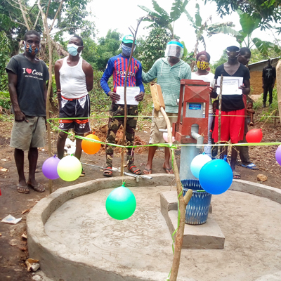 New Safe Water Drilled Well