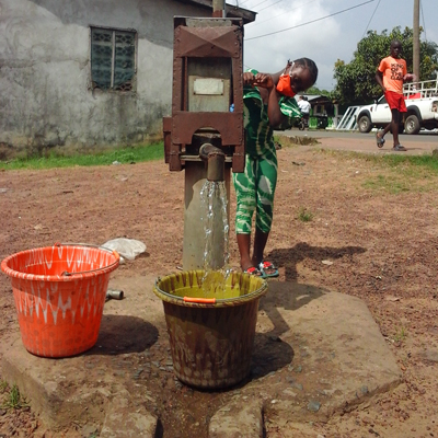 Village Well newly repaired
