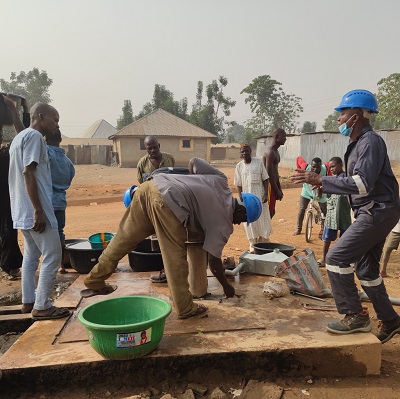 Lifewater crew at work