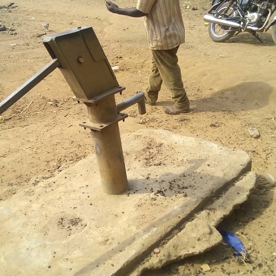 Old pump due for rehabilitation