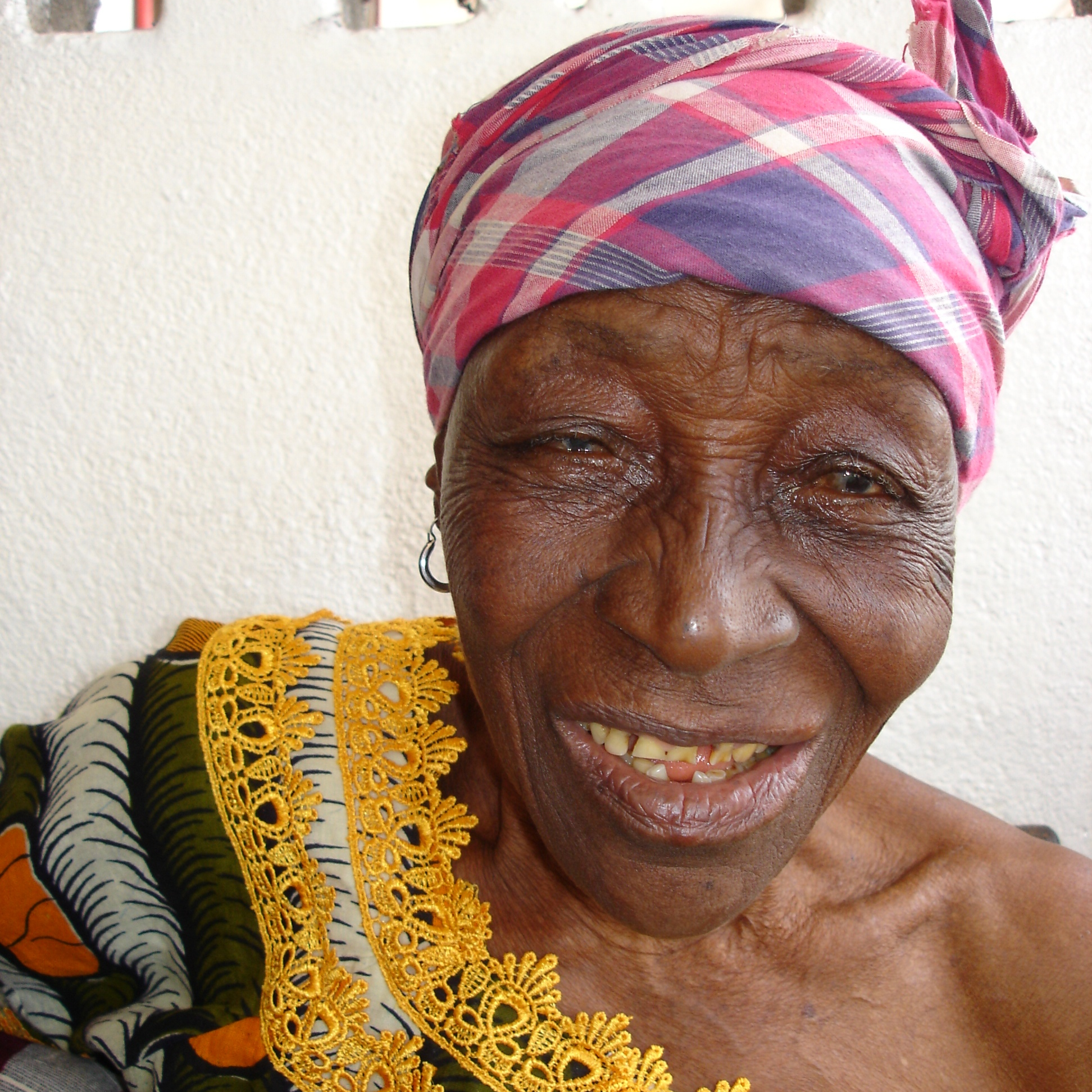 Village elderly woman
