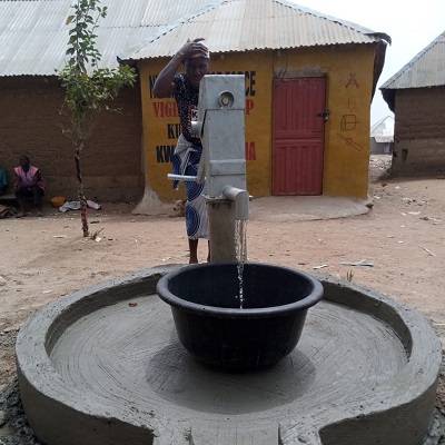 After rehab, new pump and pad