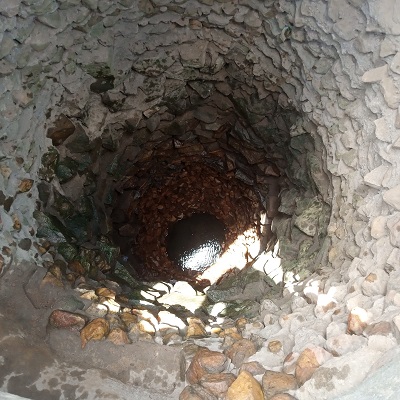 Old hand dug well