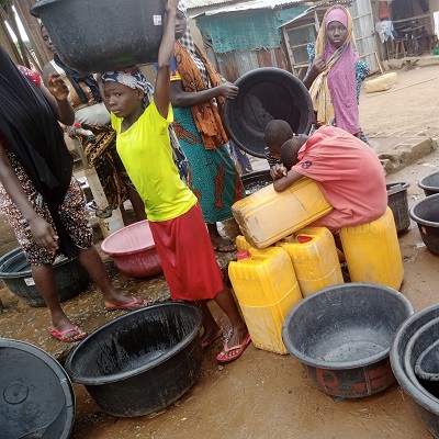 Waiting for water
