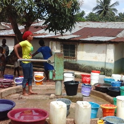 Safe water flowing again!