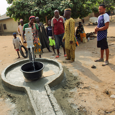 Newly Rehabilitated Well