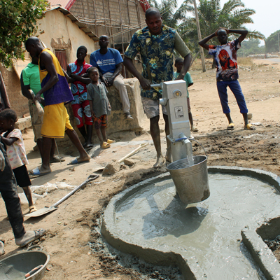 Newly Rehabilitated Village Well