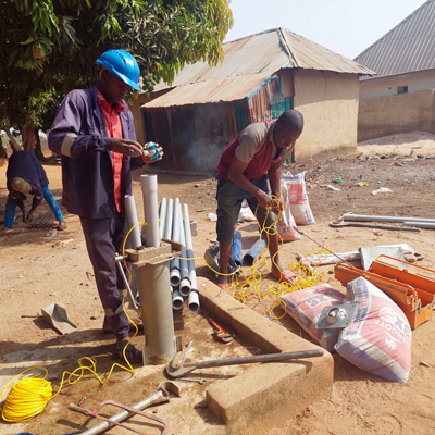 Planting New Handpump