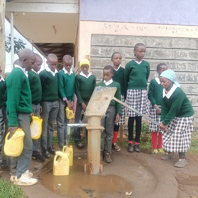Water pump that failed to produce water for months is back to being a major source of water