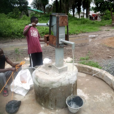 Water flow restored