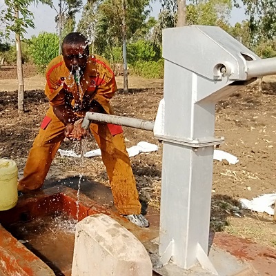 Pump working after rehabilitation