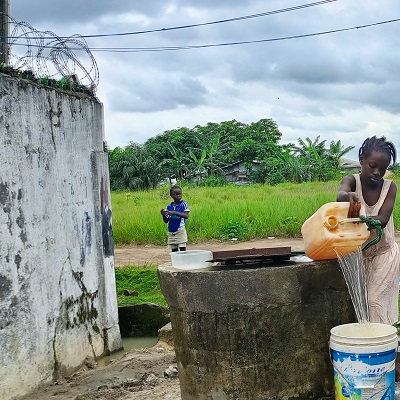 Community's old water source