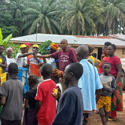 Dedication of new well