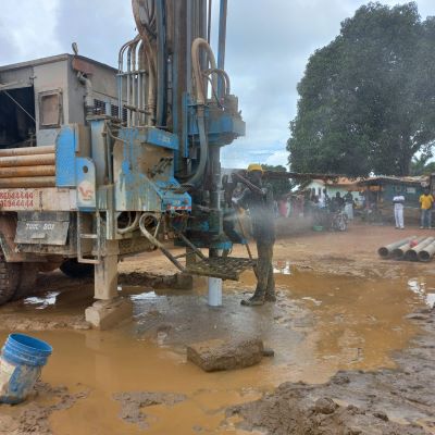 Well construction underway
