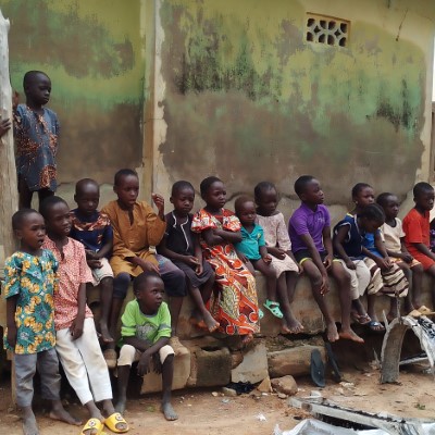 Children from the community