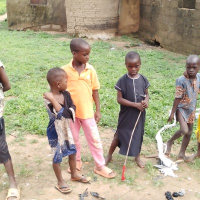 Children from the community