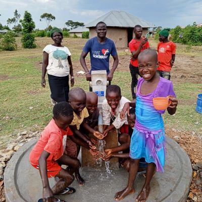 Happy Healthy village kids