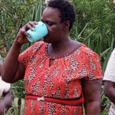 Grateful for clean drinking water