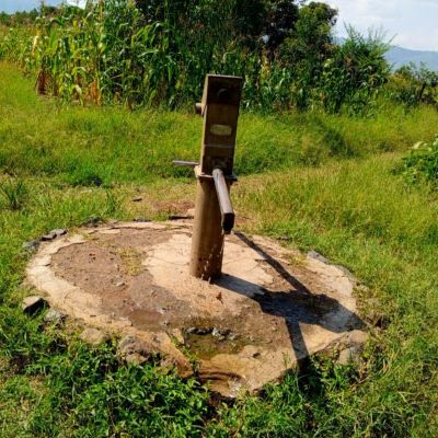 Kateni village hand pump was down for fur months