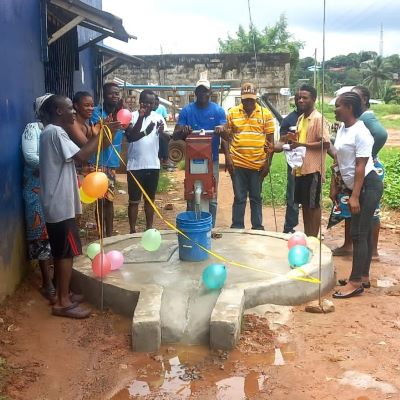 Grateful for clean water