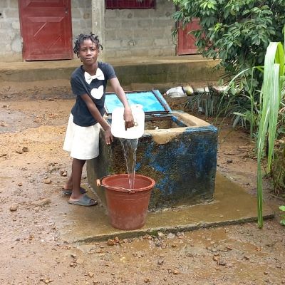 Community's old water source