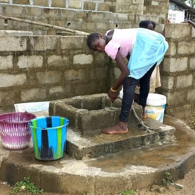 Community's old source of water