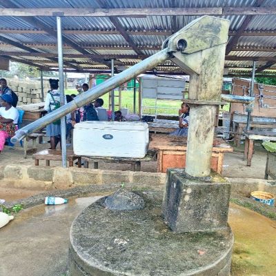 School hand pump
