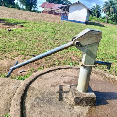 Village school hand pump