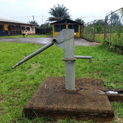 Village school  hand pump