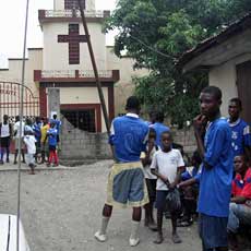 Front of School
