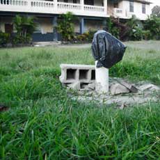 Completed Borehole