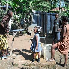 Child by New Well