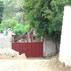 Completed Front Gates