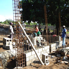 Extra Strong Security Wall to Support Heavy Sliding Gate