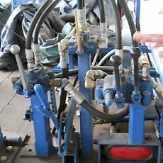 Close up of Rig