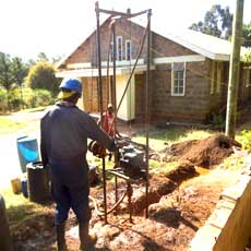 Drilling in Progress