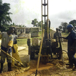 Working on New Well