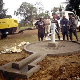 Newly completed Well