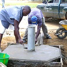 Setting the Pump Pad