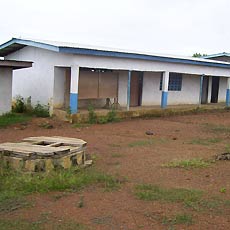 Church with Old Bad Water Source