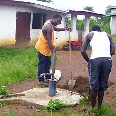 Broken Dweh Handpump