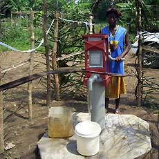 New Village Well & Handpump