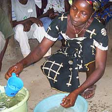 Learning healthy hygiene tips