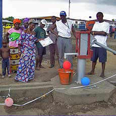 Well Caretaker at Well Dedication