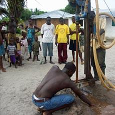 Drilling in Progress